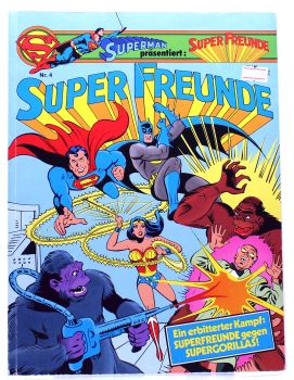 Superman präsentiert: Super Freunde Comic Album Nr. 4: Die Fremden, die Atlantis stahlen! von Ehapa